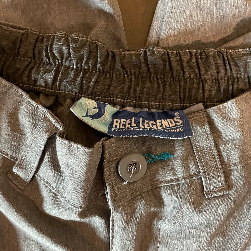 Boys Reel Legends Shorts - Size 7/ Boys XL - Grey - Picture 3 of 3